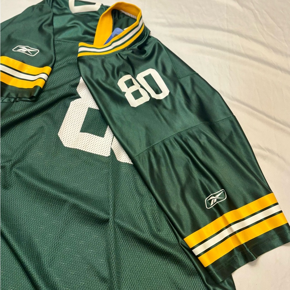 Authentic NFL Vintage Green Bay Packers Jersey #80 Donald Driver! NWT! - Picture 5 of 11